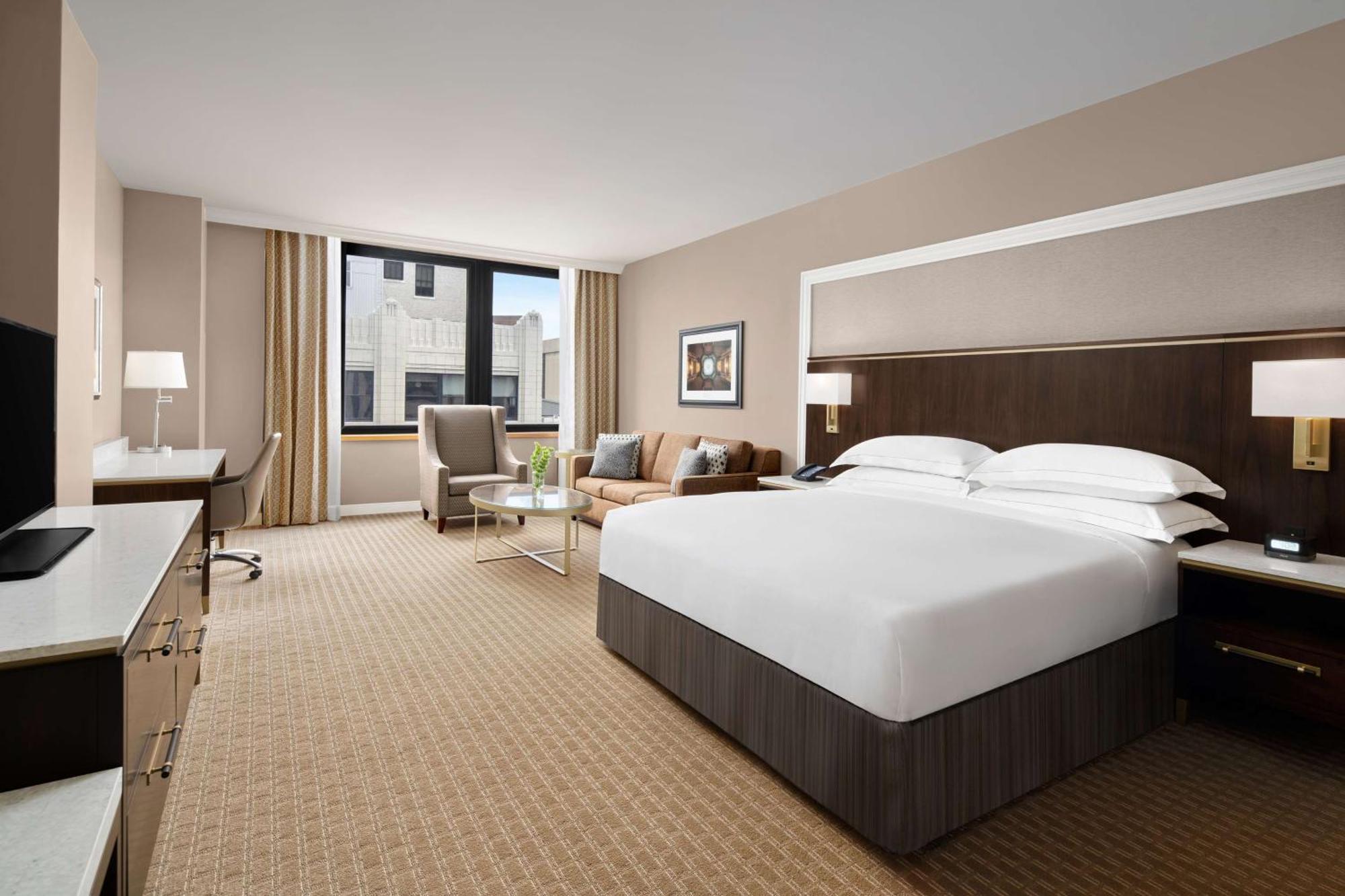 Hilton Indianapolis Hotel&Suites Buitenkant foto