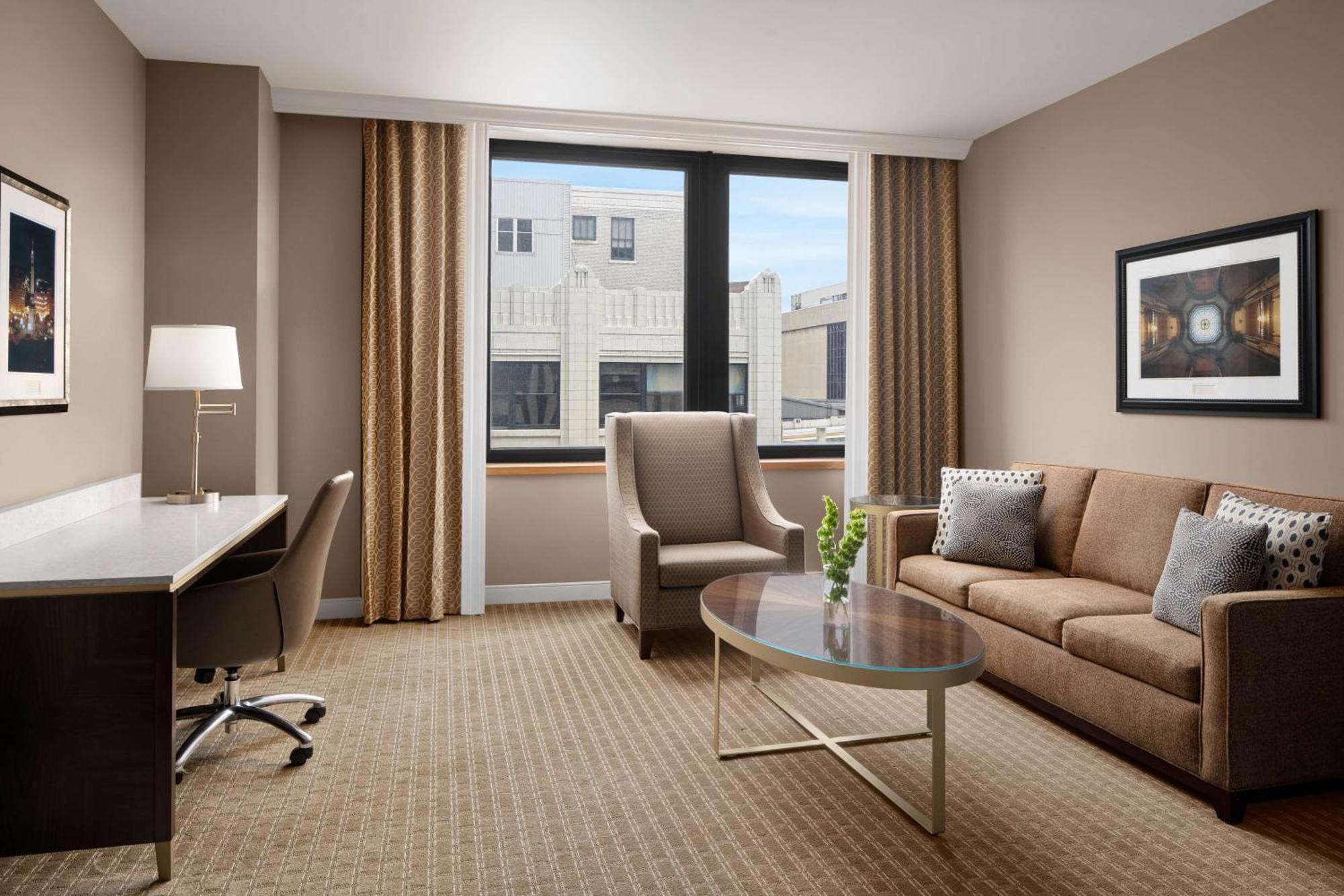Hilton Indianapolis Hotel&Suites Buitenkant foto