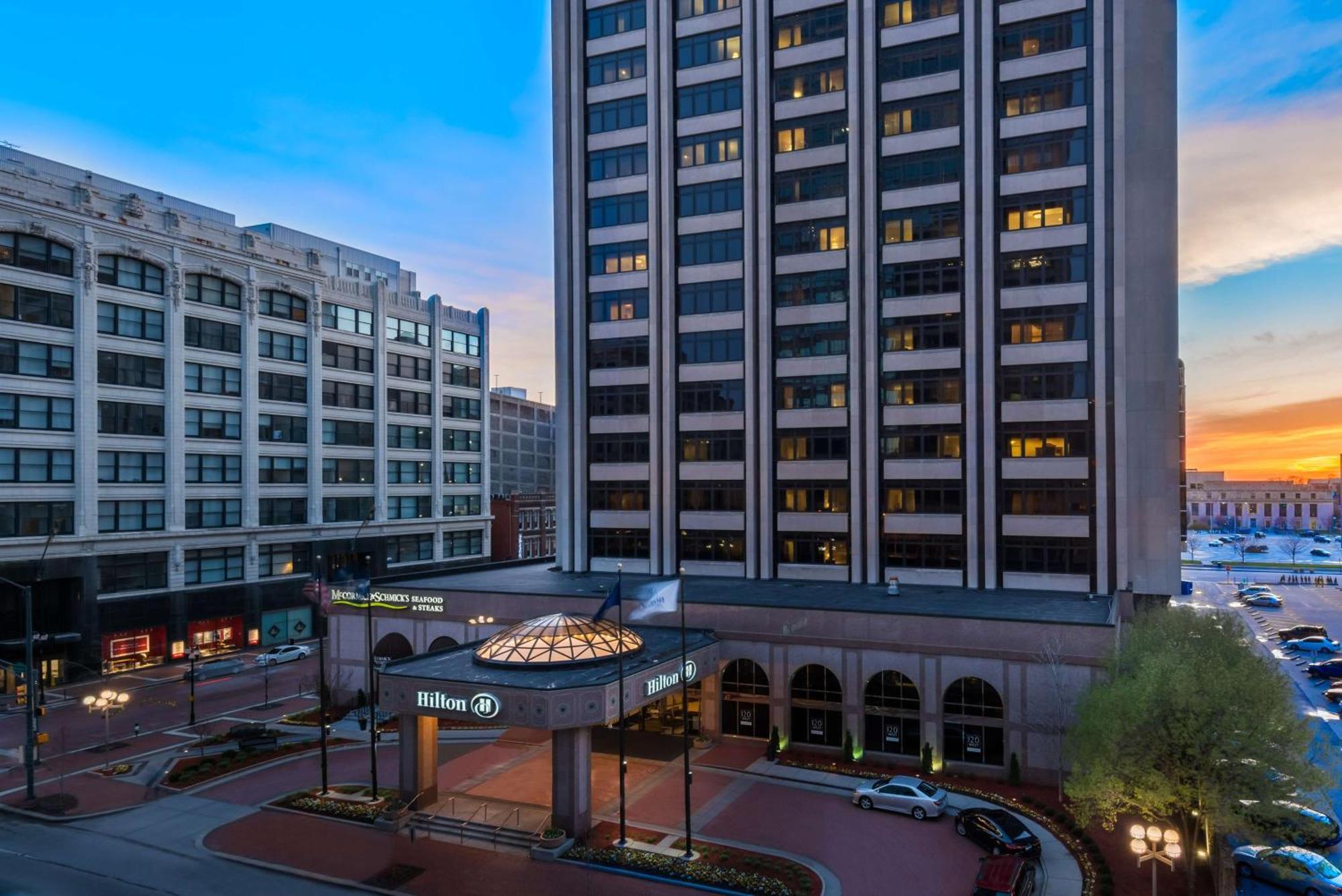 Hilton Indianapolis Hotel&Suites Buitenkant foto